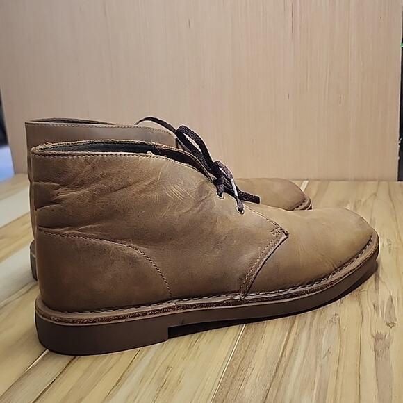 ❤️‍?CLARKS❤️‍? ORIGINAL CLASSICS 100% GRAIN LEATHER CHUKKAS MENS SIZE 11 VGUC main image 9